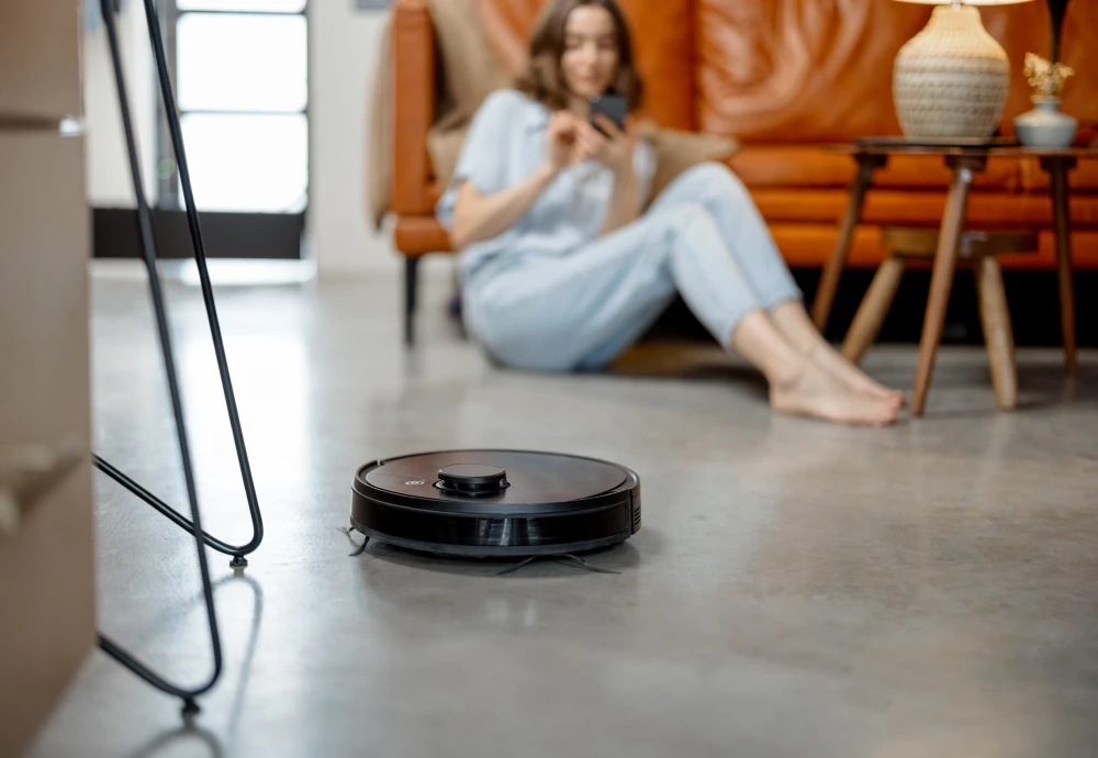 robotic vacuum cleaner self emptying